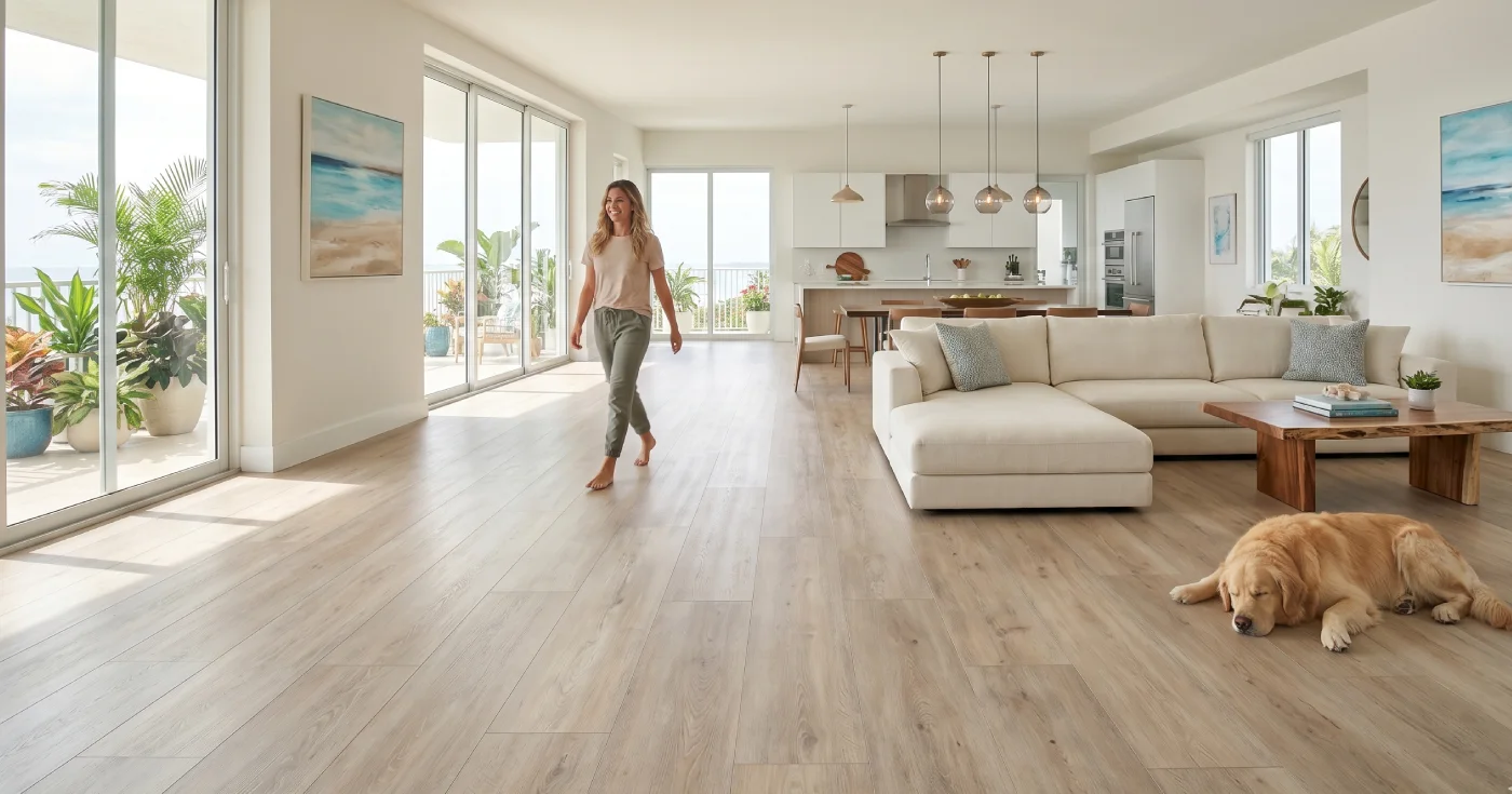 Floor replacement in Houston, Texas
